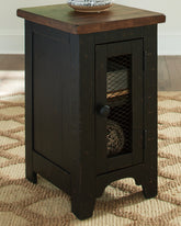 Diamond Furniture - Ashley Furniture - Valebeck Chairside End Table - Chair Side End Table - T468-7