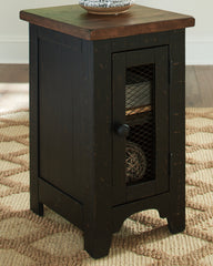 Diamond Furniture - Ashley Furniture - Valebeck Chairside End Table - Chair Side End Table - T468-7