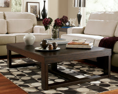 Diamond Furniture - Ashley Furniture - Watson Coffee Table - Rectangular Cocktail Table - T481-1