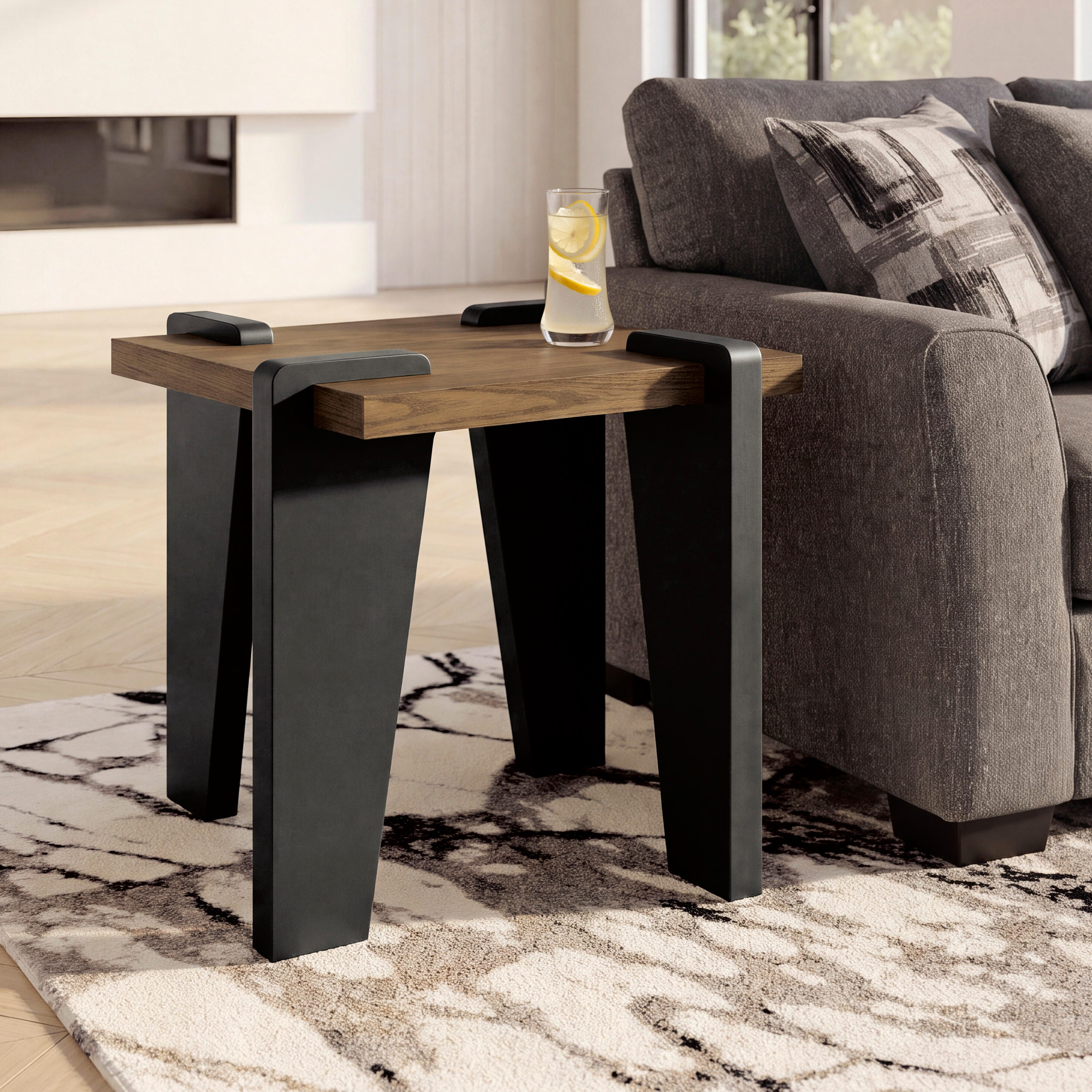 Diamond Furniture - Ashley Furniture - Weathermore End Table - Square End Table - T531-2