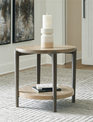 Diamond Furniture - Ashley Furniture - Dyonton End Table - Round End Table - T574-6