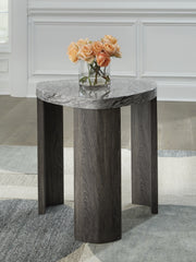 Diamond Furniture - Ashley Furniture - Surmour End Table - Triangle End Table - T600-6