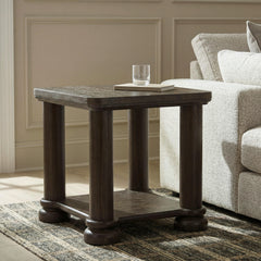 Diamond Furniture - Ashley Furniture - Bannette End Table - Square End Table - T605-2