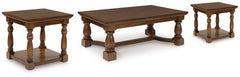 Diamond Furniture - Ashley Furniture - Sturlayne Coffee Table and 2 End Tables - Coffee Table and 2 End Tables - T609T2