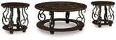 Diamond Furniture - Ashley Furniture - Frallyn Coffee Table and 2 Ends - Coffee Table and 2 Ends - T623T1