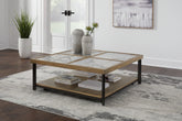 Diamond Furniture - Ashley Furniture - Montia Coffee Table - Square Cocktail Table - T632-8