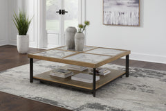 Diamond Furniture - Ashley Furniture - Montia Coffee Table - Square Cocktail Table - T632-8