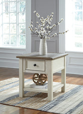 Diamond Furniture - Ashley Furniture - Bolanburg End Table - Rectangular End Table - T637-3