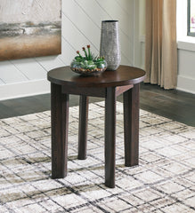 Diamond Furniture - Ashley Furniture - Korestone 2 End Table - Round End Table - T657-6