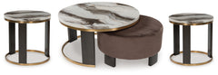 Diamond Furniture - Ashley Furniture - Jazmore Coffee Table and 2 Ends - Coffee Table and 2 Ends - T671T1