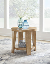 Diamond Furniture - Ashley Furniture - Kristiland End Table - Round End Table - T674-6