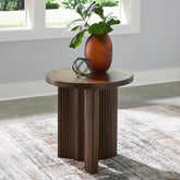 Diamond Furniture - Ashley Furniture - Korestone End Table - Round End Table - T689-6