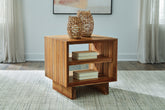 Diamond Furniture - Ashley Furniture - Dressonni End Table - Square End Table - T690-2