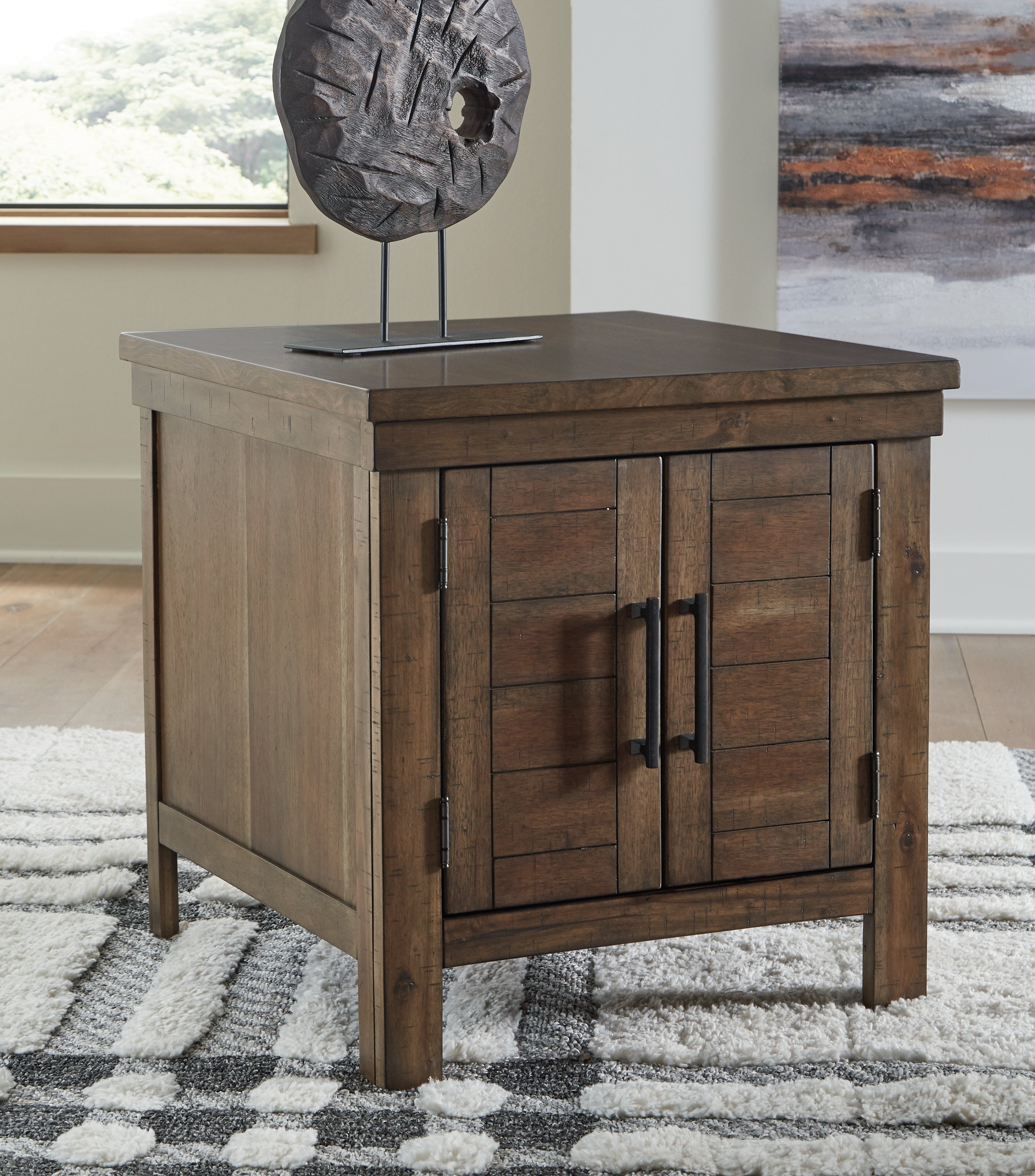 Diamond Furniture - Ashley Furniture - Moriville End Table - Rectangular End Table - T731-3