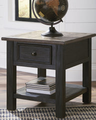 Diamond Furniture - Ashley Furniture - Tyler Creek End Table - Rectangular End Table - T736-3