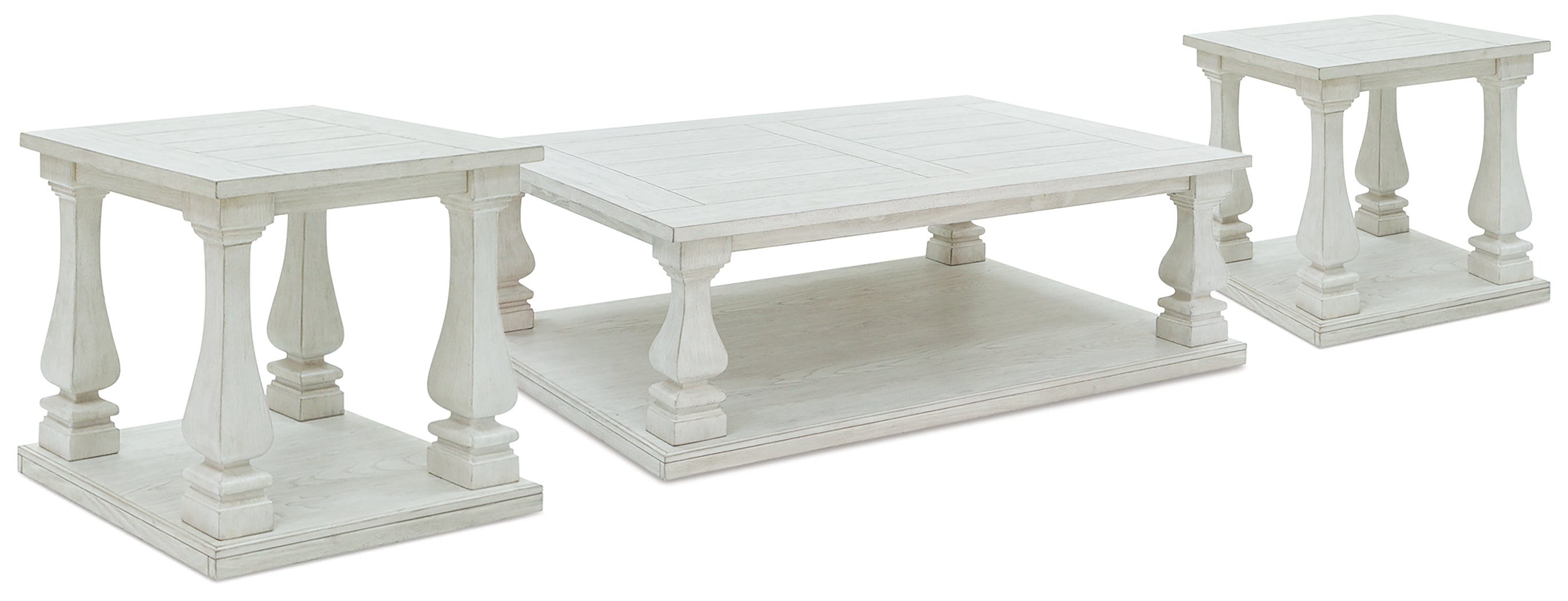 Diamond Furniture - Ashley Furniture - Arlendyne Coffee Table and 2 End Tables - Coffee Table and 2 End Tables - T747T1