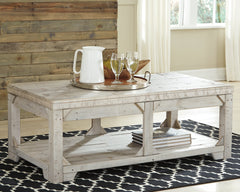 Diamond Furniture - Ashley Furniture - Fregine Coffee Table with Lift Top - Lift Top Cocktail Table - T755-9