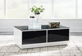 Diamond Furniture - Ashley Furniture - Gardoni Coffee Table - Rectangular Cocktail Table - T756-1