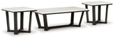 Diamond Furniture - Ashley Furniture - Fostead Coffee Table and 2 Ends - Coffee Table and 2 Ends - T770T1