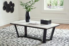 Diamond Furniture - Ashley Furniture - Fostead Coffee Table - Rectangular Cocktail Table - T770-1