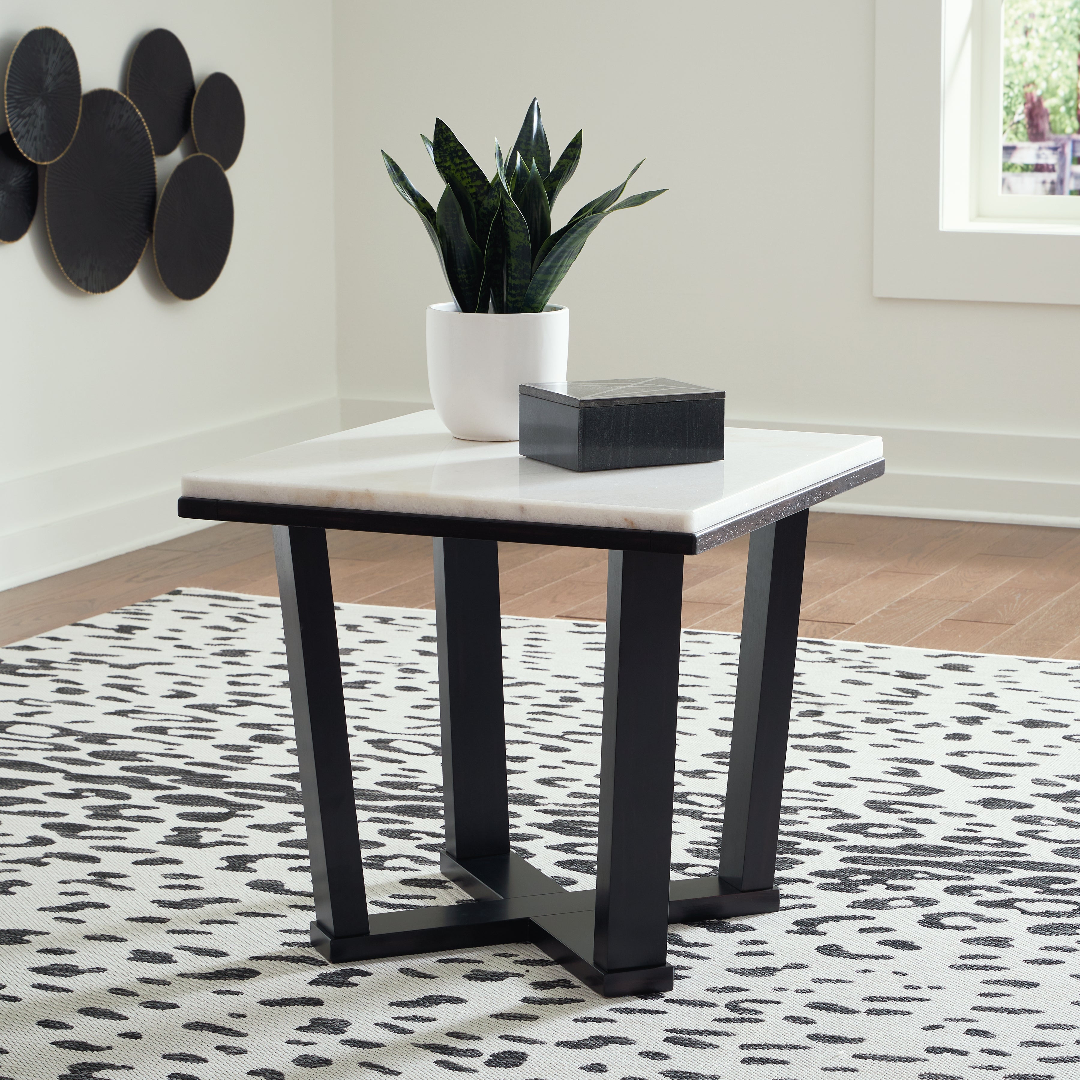 Diamond Furniture - Ashley Furniture - Fostead End Table - Square End Table - T770-2