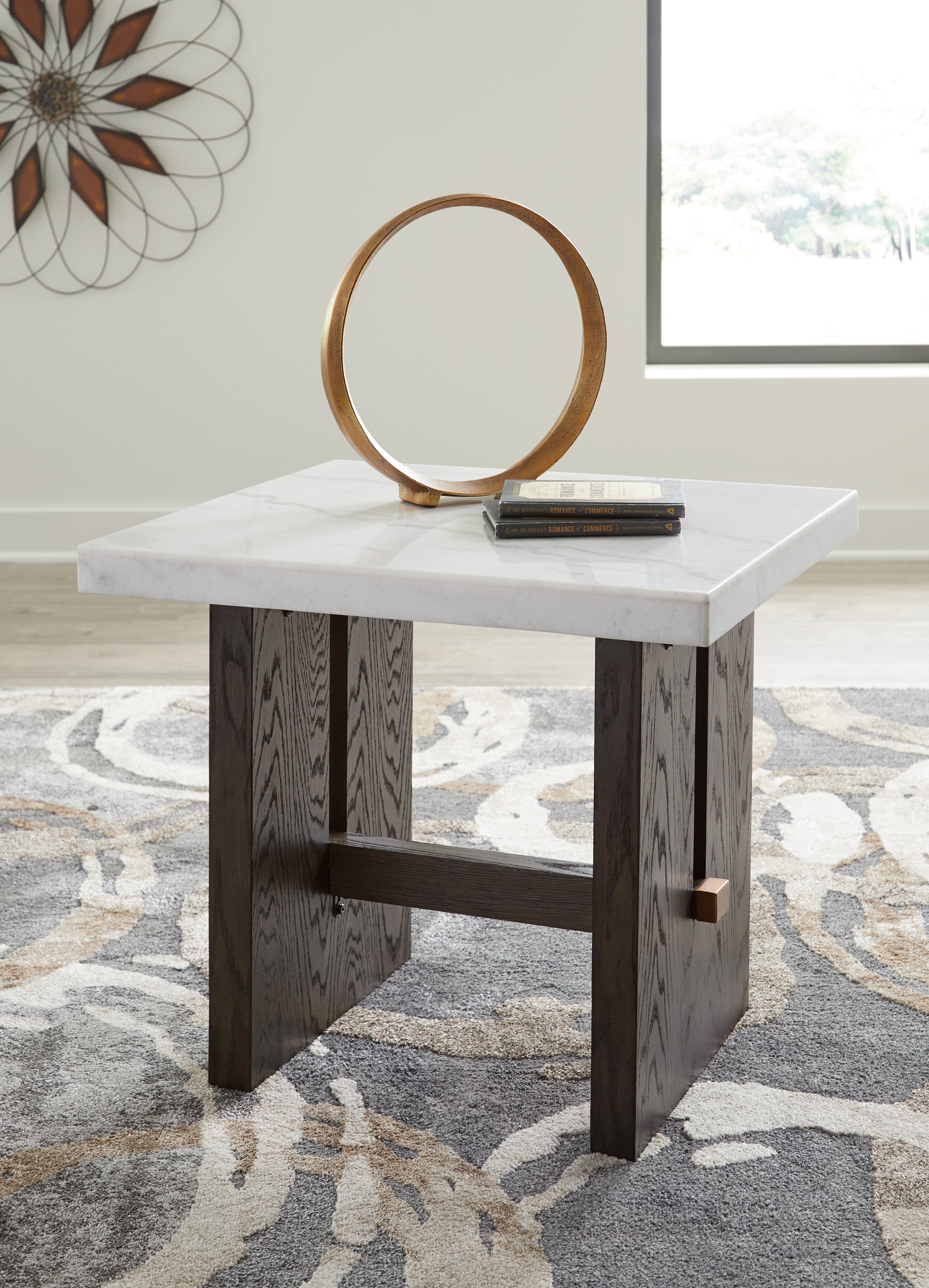 Diamond Furniture - Ashley Furniture - Burkhaus End Table - Rectangular End Table - T779-3