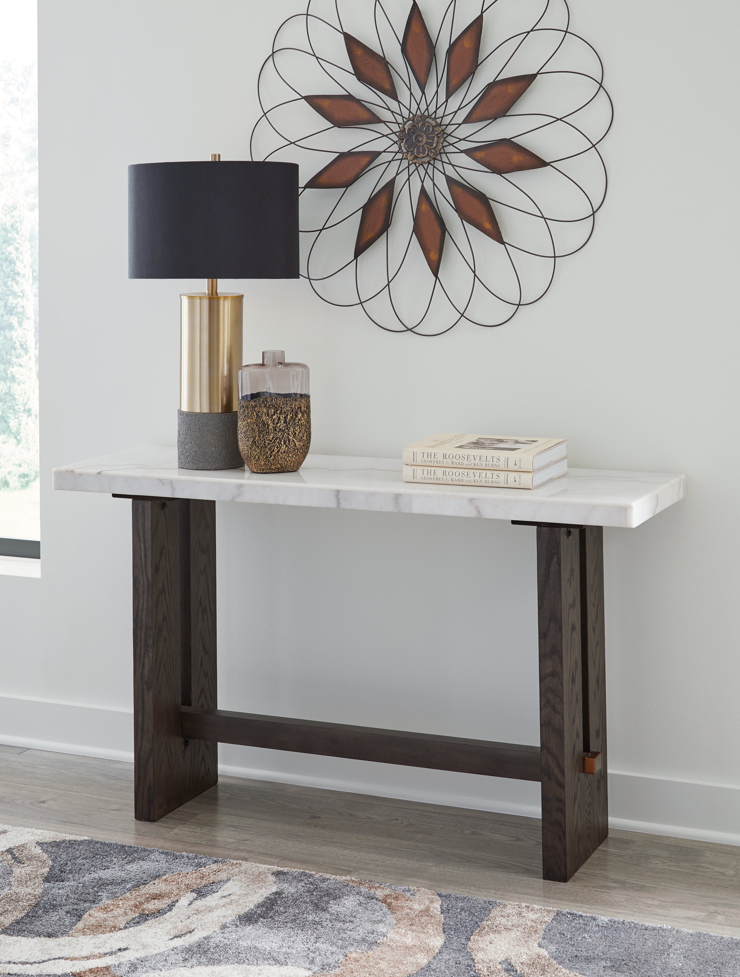 Diamond Furniture - Ashley Furniture - Burkhaus Sofa Table - Sofa Table - T779-4