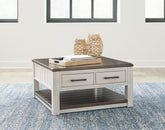 Diamond Furniture - Ashley Furniture - Darborn Lift-Top Coffee Table - Lift Top Cocktail Table - T796-00