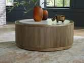 Diamond Furniture - Ashley Furniture - Camdill Coffee Table - Round Cocktail Table - T808-8