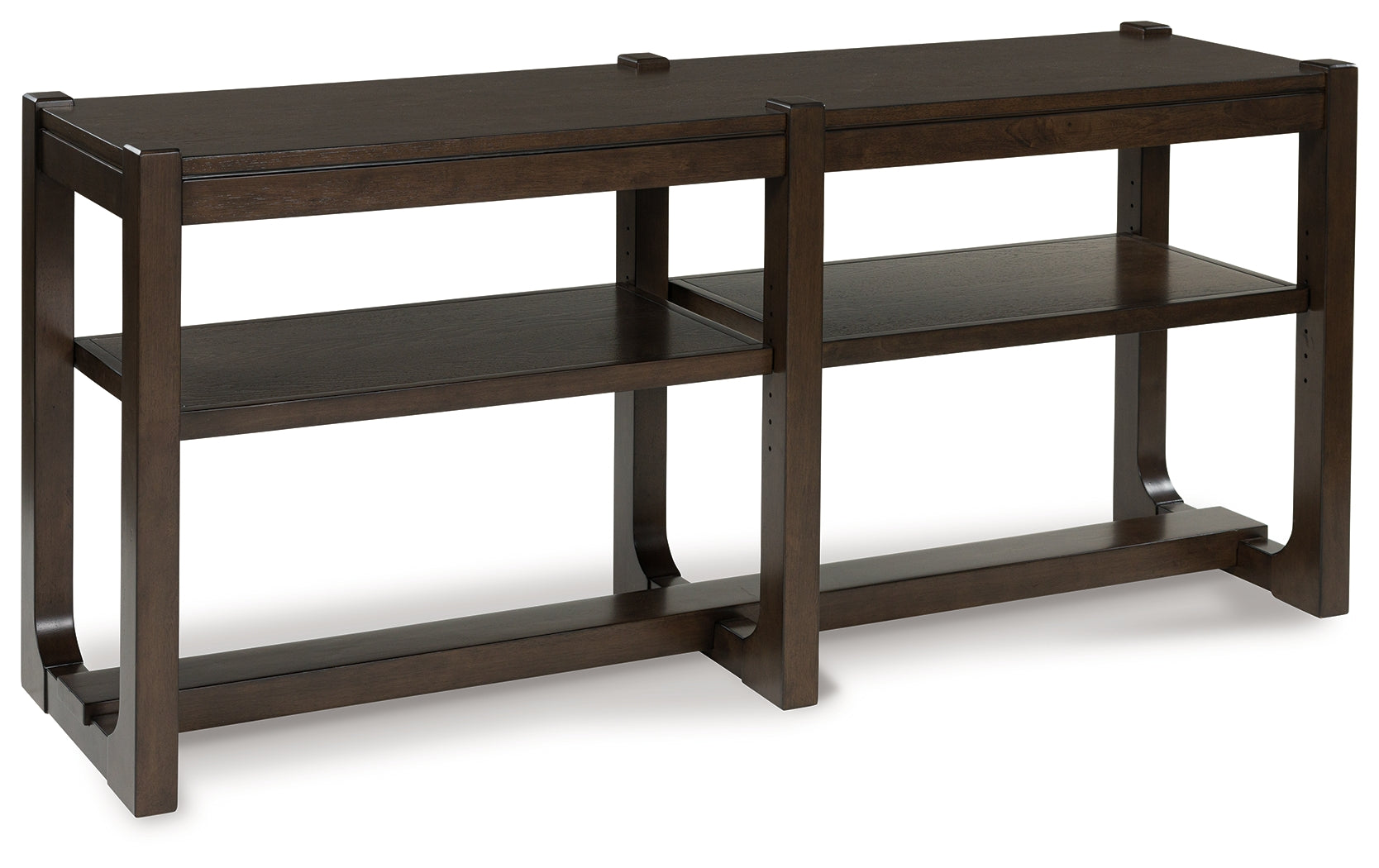 Diamond Furniture - Ashley Furniture - Breckington Sofa Table - Sofa Table / Dark Brown - T856-4