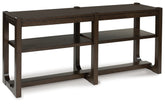Diamond Furniture - Ashley Furniture - Breckington Sofa Table - Sofa Table / Dark Brown - T856-4