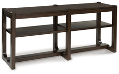 Diamond Furniture - Ashley Furniture - Breckington Sofa Table - Sofa Table / Dark Brown - T856-4