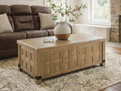 Diamond Furniture - Ashley Furniture - Ridgester Lift-Top Coffee Table - Lift Top Cocktail Table - T858-9