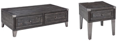 Diamond Furniture - Ashley Furniture - Todoe Coffee Table and End Table - Coffee Table and End Table - T901T1