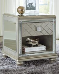 Diamond Furniture - Ashley Furniture - Chevanna End Table - Rectangular End Table - T942-3