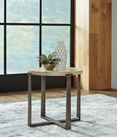 Diamond Furniture - Ashley Furniture - Dalenville End Table - Round End Table - T965-6