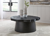 Diamond Furniture - Ashley Furniture - Wimbell Coffee Table - Round Cocktail Table - T970-8