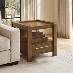 Diamond Furniture - Ashley Furniture - Marxmore End Table - Square End Table - T983-2