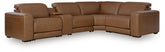 Diamond Furniture - Ashley Furniture - Magic Man 5-Piece Power Reclining Sectional with Console - 5-Piece Power Reclining Sectional with Console - PCU10700S12