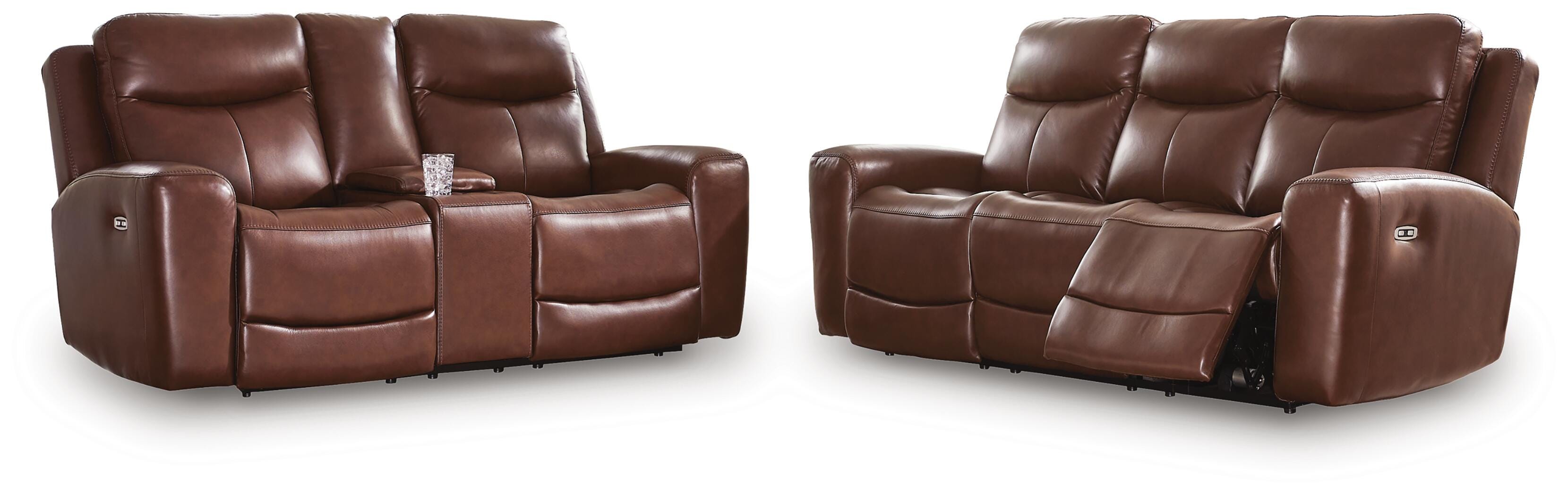 Diamond Furniture - Ashley Furniture - Bexhurst Power Reclining Sofa and Loveseat - Power Reclining Sofa and Loveseat - PCU12102U1