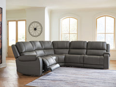 Diamond Furniture - Ashley Furniture - 5Z - Pittson 5-Piece Power Reclining Sectional - 5-Piece Power Reclining Sectional - PCU12600S4