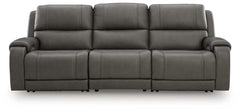 Diamond Furniture - Ashley Furniture - 5Z - Pittson 3-Piece Power Sectional Reclining Sofa - 3-Piece Power Sectional Reclining Sofa / Anchor - PCU12600S3
