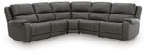 Diamond Furniture - Ashley Furniture - 5Z - Pittson 5-Piece Power Reclining Sectional - 5-Piece Power Reclining Sectional - PCU12600S6