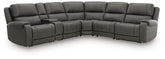 Diamond Furniture - Ashley Furniture - 5Z - Pittson 6-Piece Power Reclining Sectional - 6-Piece Power Reclining Sectional - PCU12600S8