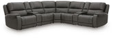 Diamond Furniture - Ashley Furniture - 5Z - Pittson 7-Piece Power Reclining Sectional - 7-Piece Power Reclining Sectional - PCU12600S10