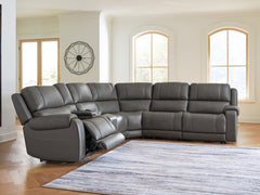 Diamond Furniture - Ashley Furniture - 5Z - Pittson 6-Piece Power Reclining Sectional - 6-Piece Power Reclining Sectional - PCU12600S5
