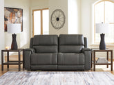 Diamond Furniture - Ashley Furniture - 5Z - Pittson 2-Piece Power Reclining Sectional Loveseat - 2-Piece Power Reclining Sectional Loveseat - PCU12600S1