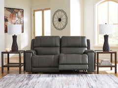 5Z - Pittson 2-Piece Power Reclining Sectional Loveseat