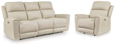 Diamond Furniture - Ashley Furniture - Dahlmoore Power Reclining Sofa and Power Recliner - Power Reclining Sofa and Power Recliner - U13200U2