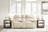 Diamond Furniture - Ashley Furniture - Dahlmoore Power Reclining Loveseat with Console - DBL REC PWR Loveseat w/Console - U1320096